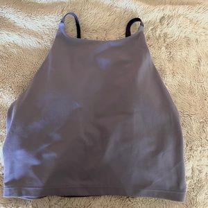 Lavender/purple cropped tank size xs